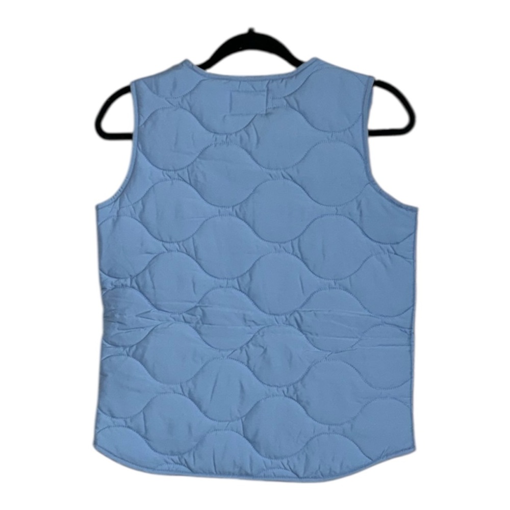 Amazon Light Blue Lightweight Puffer Vest Size Large (10) NWT NEW - Picture 2 of 5